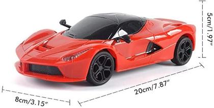 Imagem de Carro de controle remoto infantil, carro de controle remoto elétrico, simulação de quatro canais recarregável, carro esportivo, brinquedo de carro de polícia, brinquedo modelo de corrida RC para meninos, meninas, 8, 9, 10, 11, 12 anos