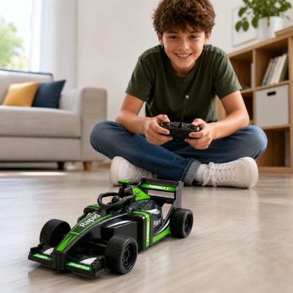 Imagem de Carro De Controle Remoto Pole Position F1 Verde - Polibrinq
