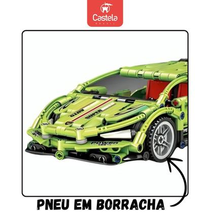 Imagem de Carro de Corrida Blocos Montar 499 Peças Racing CBS0096 Castela