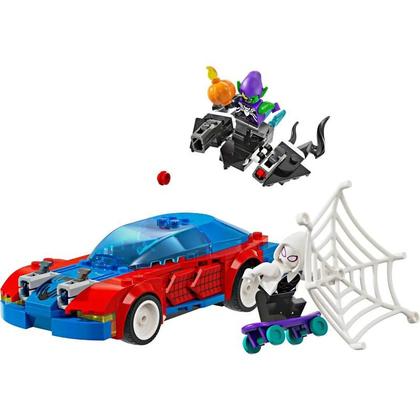 Imagem de Carro de corrida spider-man e green goblin venom