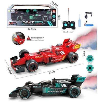 Imagem de Carro de Corrida Super Speed F1 com luzes  de efeito de névoa