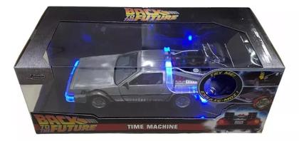 Imagem de Carro DeLorean Time Machine De Volta Para O Futuro 1/24 Jada