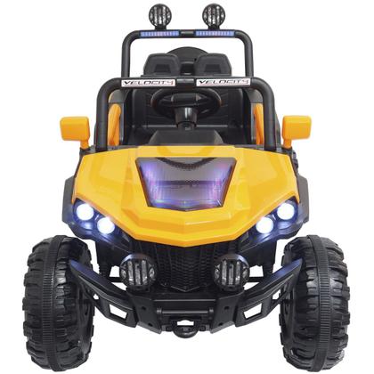 Imagem de Carro Elétrico 12V Infantil Utv Buggy Quadriciclo Controle Som Bluetooth Usb Luzes Brinqway BW-085