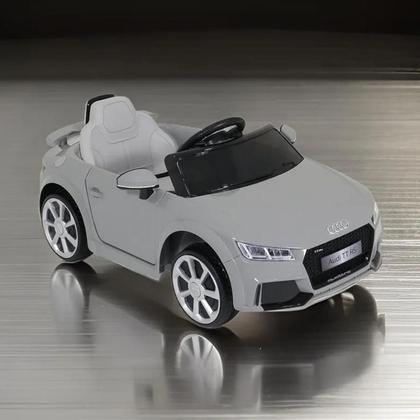 Imagem de Carro Elétrico Audi TT RS 12V Infantil Cinza 921708 Bel