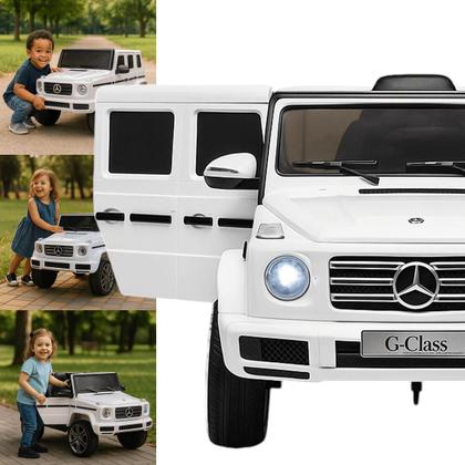 Imagem de Carro Elétrico Bang Toys Urban Kid Cruiser Mercedes Branco 12V