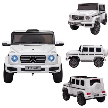 Imagem de Carro Elétrico Bang Toys Urban Kid Cruiser Mercedes Branco 12V
