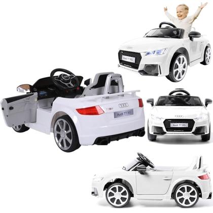 Imagem de Carro Eletrico Belfix Audi TT RS 12V Controle Remoto Branco