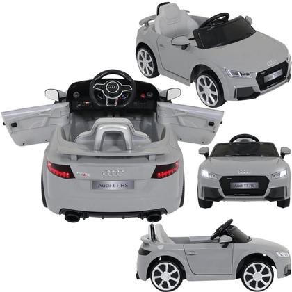 Imagem de Carro Eletrico Belfix Audi TT RS Quattro Roadster 12V Cool Grey
