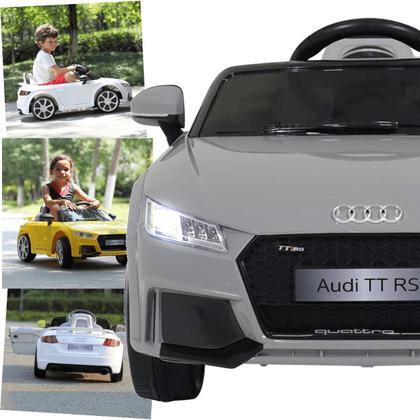 Imagem de Carro Eletrico Belfix Audi TT RS Quattro Roadster 12V Cool Grey