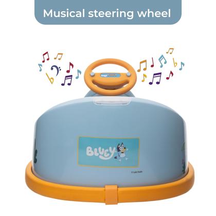 Imagem de Carro Elétrico de Brinquedo Bumper Car Voyager Bluey - 2 Velocidades com Controle Remoto