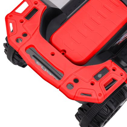 Imagem de Carro Elétrico Infantil 6V Vermelho Mini Quadriciclo Com Luzes E Sons  - Zippy Toys