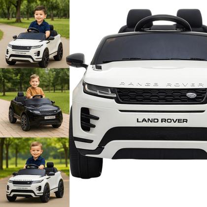 Imagem de Carro Elétrico Infantil Bang Toys Range Rover Evoque Branco 12V