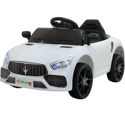 Imagem de Carro Eletrico Infantil Bluetooth Luz Led Controle Remoto Entrada USB MP3 Sons Suporta ate 30kg