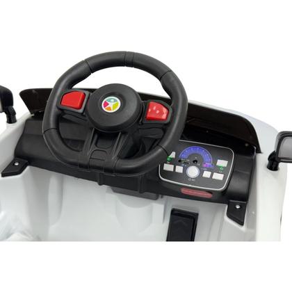 Imagem de Carro Eletrico Infantil Bluetooth Luz Led Controle Remoto Entrada USB MP3 Sons Suporta ate 30kg