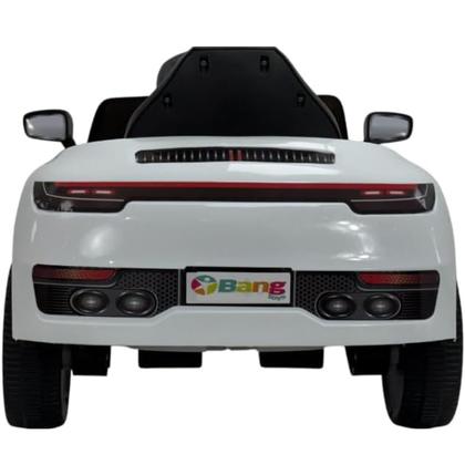 Imagem de Carro Eletrico Infantil Bluetooth Luz Led Controle Remoto Entrada USB MP3 Sons Suporta ate 30kg