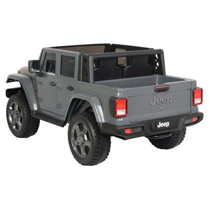 Imagem de Carro Elétrico Infantil Jeep Gladiator Rubicon Cinza