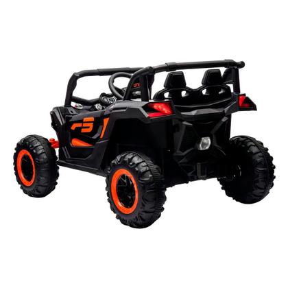 Imagem de Carro Elétrico Infantil Jipe UTV 12V Preto Domni