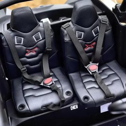 Imagem de Carro eletrico infantil maverick rosa 4x4 premium