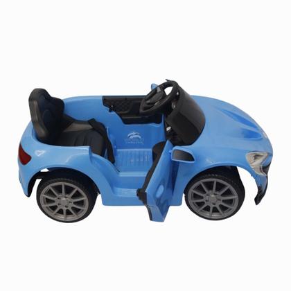 Imagem de Carro Elétrico Infantil Mini Ml 6v Com Controle Remoto, Entrada Usb, Luzes e Músicas Unitoys