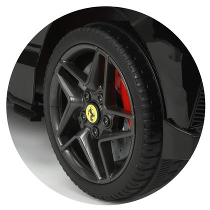 Imagem de Carro Eletrico Infantil Passeio 12V Polícia Luz E Som Motor