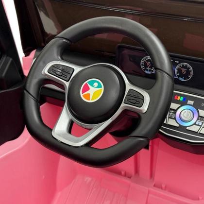 Imagem de Carro Elétrico Infantil Urban Kid Cruiser 12V Rosa BANG TOYS