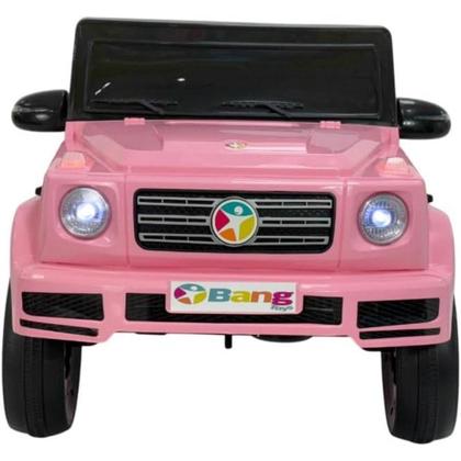 Imagem de Carro Elétrico Infantil Urban Kid Cruiser 12V Rosa BANG TOYS