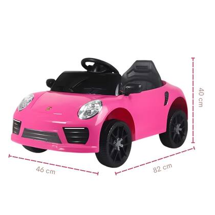 Imagem de Carro Eletrico Infantil Veículo com Luz Música Bateria 12v e Controle Remoto