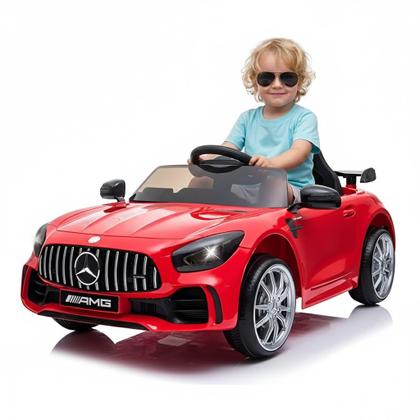 Imagem de Carro eletrico mercedes amg gtr 12v vermelho - shiny toys