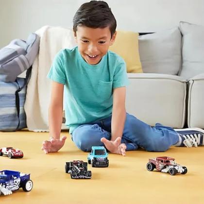 Imagem de Carro Hot Wheels Fricção Pullback 1:43 Infantil Hpr70 Mattel