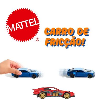 Imagem de Carro Hot Wheels Fricção Pullback 1:43 Infantil Hpr70 Mattel