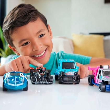 Imagem de Carro Hot Wheels Fricção Pullback 1:43 Infantil Hpr70 Mattel