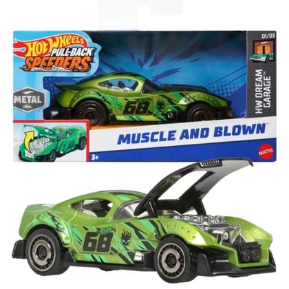 Imagem de Carro Hot Wheels Fricção Pullback 1:43 Infantil Hpr70 Mattel