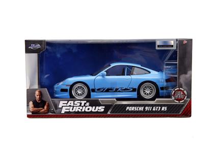Carro Jada Toys Fast & Furious - Porsche 911 GT3 RS de Brian (1:24