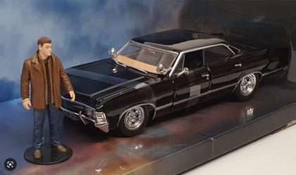 Carro Jada Toys Supernatural - Chevrolet Impala 1967 (1:24) - Die