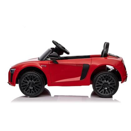 Imagem de Carro Mini Audi R8 Vermelho 12V Elétrico Infantil Esportivo Com Luzes E Sons - Zippy Toys