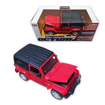 Imagem de Carro Miniatura Metal Fricção Carrinho Action c/ Som e Luz
