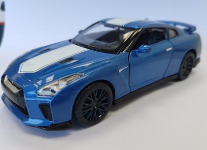 Imagem de Carro Miniatura Metal Nissan GT-R R35 1:32 Action Som e Luz