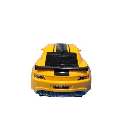Imagem de Carro Que Vira Super Robô Amarelo - ToyKing TK1588