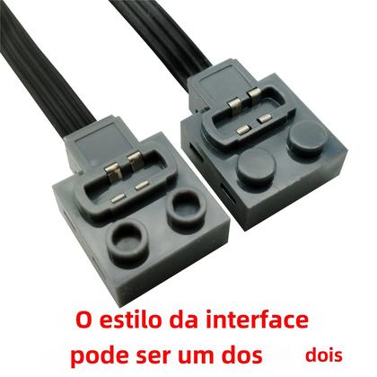 Imagem de Carro RC de Blocos de Construção Eletrônicos para Crianças - Kit DIY com Micro-motor