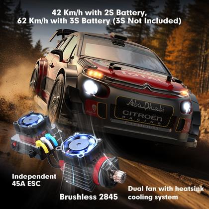 Imagem de Carro RC MJX 14303 1/14 Citroen C3 - Brushless 38 mph - Para Adultos