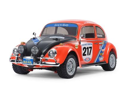 Imagem de Carro RC Tamiya Volkswagen Beetle Rally MF-01X em escala 1/10