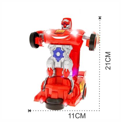 Imagem de Carro Relâmpago Robot Transformers Luz E Som Brinquedo