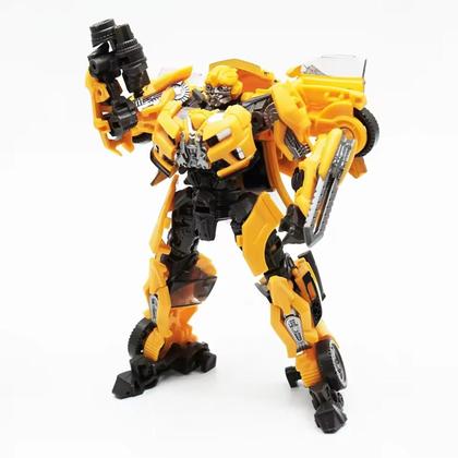 Imagem de Carro Robô De Plástico Em Liga Metálica Para Crianças, Figura De Ação Transformer Bumblebee, Série