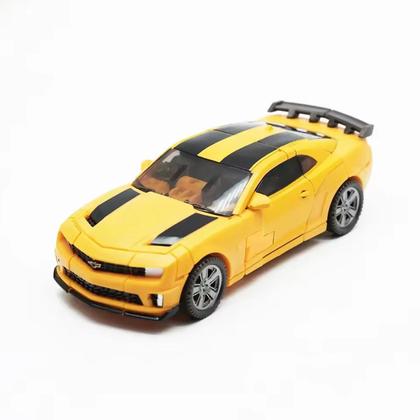 Imagem de Carro Robô De Plástico Em Liga Metálica Para Crianças, Figura De Ação Transformer Bumblebee, Série
