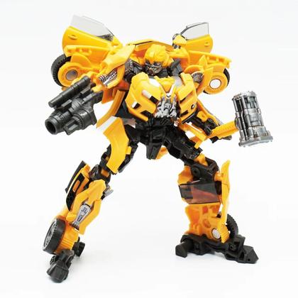 Imagem de Carro Robô De Plástico Em Liga Metálica Para Crianças, Figura De Ação Transformer Bumblebee, Série
