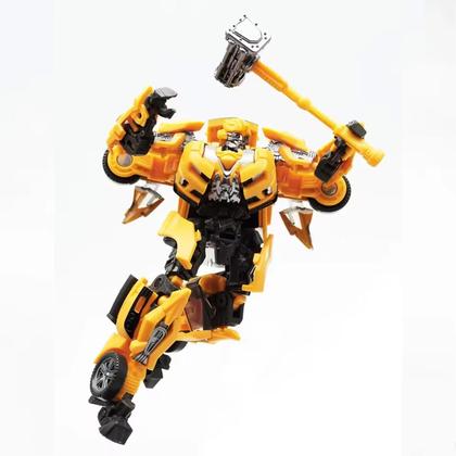 Imagem de Carro Robô De Plástico Em Liga Metálica Para Crianças, Figura De Ação Transformer Bumblebee, Série