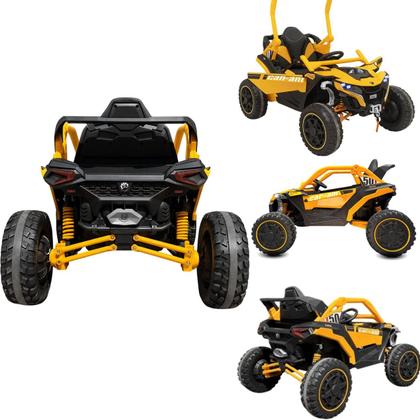 Imagem de Carro UTV Elétrico Bang Toys VoxTrail Laranja 12V Controle