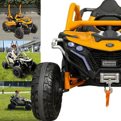 Imagem de Carro UTV Elétrico Bang Toys VoxTrail Laranja 12V Controle