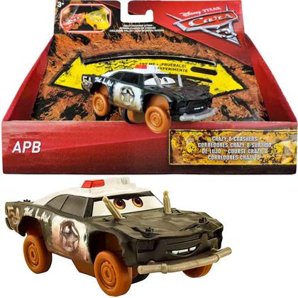 Imagem de Carros Disney Carrinho Polícia APB  Crazy 8 Crashers  DYB06 Mattel