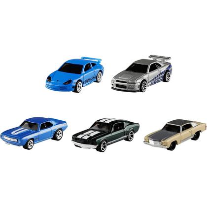 Imagem de Carros Hot Wheels Fast and Furious - Pacote com 5 Veículos